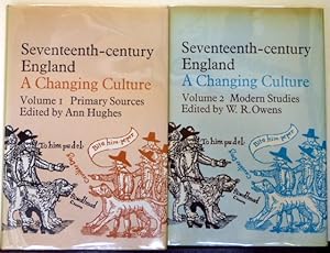 Immagine del venditore per Seventeenth-Century England: A Changing Culture: Primary Sources (Vol. 1); Modern Studies (Vol. 2) venduto da RON RAMSWICK BOOKS, IOBA