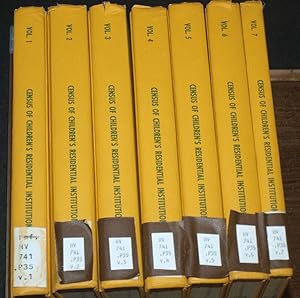 A census of children's residential institutions in the United States, Puerto Rico, and the Virgin...