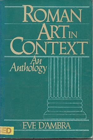 Seller image for Roman Art In Context: An Anthology by D'Ambra, Eve published by Prentice Hall Paperback for sale by Solomon's Mine Books