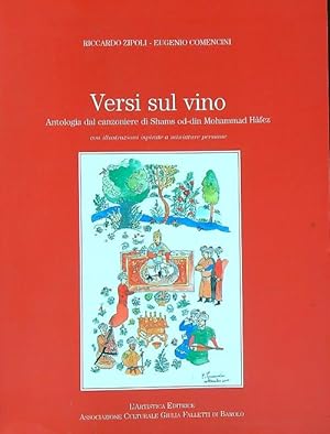 Bild des Verkufers fr Versi sul vino zum Verkauf von Librodifaccia