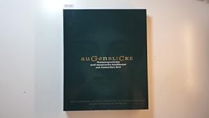 Imagen del vendedor de Augenblicke : Mumienportrts und gyptische Grabkunst aus rmischer Zeit ; eine Ausstellung der Schirn Kunsthalle Frankfurt, 30. Januar bis 11. April 1999 a la venta por Gebrauchtbcherlogistik  H.J. Lauterbach