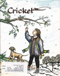 CRICKET Magazine March 1995 Volume 22 No. 7 (Cover: The Tree where spring Begins by Barbara Knutson)