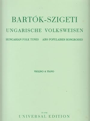Hungarian Folk Tunes - Violin & Piano