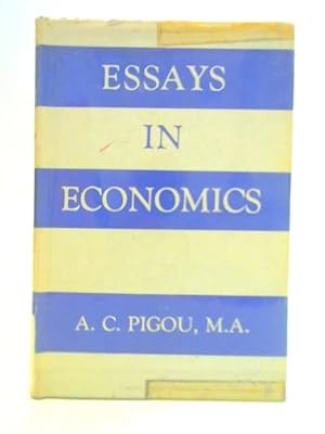 Imagen del vendedor de Essays in Economics a la venta por World of Rare Books