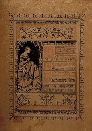 Bild des Verkufers fr Muster altdeutscher Leinenstickerei. Erste Sammlung, 7. Auflage zum Verkauf von Antiquariat Kastanienhof