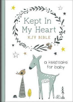 Image du vendeur pour Kept in My Heart KJV Bible [Hazel Woodland]: A Keepsake for Baby mis en vente par ChristianBookbag / Beans Books, Inc.