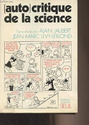 Image du vendeur pour (Auto)critique de la science mis en vente par Le-Livre