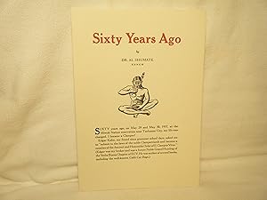 Seller image for Sixty Years Ago for sale by curtis paul books, inc.