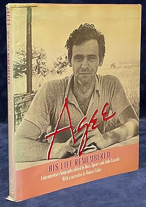 Bild des Verkufers fr Agee _ His Life Remembered zum Verkauf von San Francisco Book Company