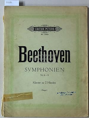 Symphonien. Band II, Nr. 6-9. Klavier zu 2 Händen. [= Edition Peters, Nr. 196b] Pianoforte solo b...