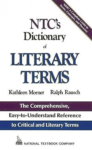 Seller image for NTC's Dictionary of Literary Terms (ENGLISH DICTIONARY) for sale by WeBuyBooks