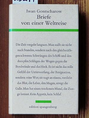 Bild des Verkufers fr Briefe von einer Weltreise ergnzt durch Texte aus der "Fregatte Pallas". Hrsg. u. bers. von Erich Mller-Kamp. (Neuausg. nach der deutschen Erstausg. von 1965 in der "Kleinen Russischen Bibliothek.) zum Verkauf von Michael Fehlauer - Antiquariat