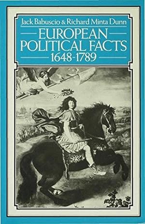 Bild des Verkufers fr European Political Facts, 1648-1789 (Palgrave Historical and Political Facts) zum Verkauf von WeBuyBooks