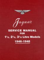 Bild des Verkufers fr Jaguar Service Manual 1946-1948 for 1.5, 2.5, 3.5 Litre Models zum Verkauf von moluna