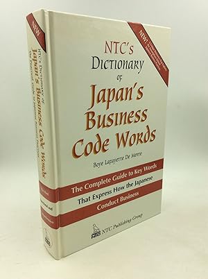 Immagine del venditore per NTC'S DICTIONARY OF JAPAN'S BUSINESS CODE WORDS venduto da Kubik Fine Books Ltd., ABAA