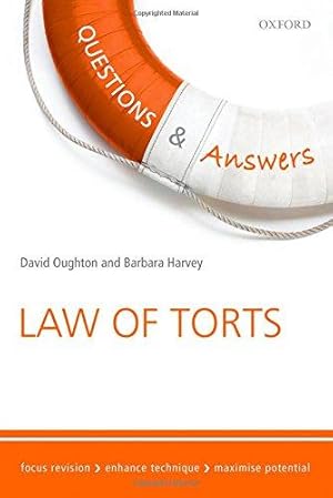 Bild des Verkufers fr Questions & Answers Law of Torts: Law Revision and Study Guide (Law Questions & Answers) zum Verkauf von WeBuyBooks