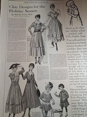 Seller image for Article: Chic Designs for the Holiday Season Womens Fashion for sale by Hammonds Antiques & Books