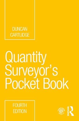 Seller image for Quantity Surveyor's Pocket Book for sale by AHA-BUCH GmbH