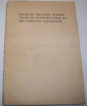 Seller image for Poems for sale by Easy Chair Books