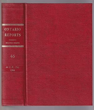 Imagen del vendedor de Ontario Reports (Second Series) Vol. 46 a la venta por Riverwash Books (IOBA)