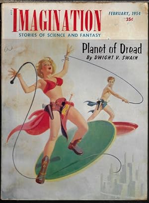 Seller image for IMAGINATION Stories of Science and Fantasy: February, Feb. 1954 for sale by Books from the Crypt