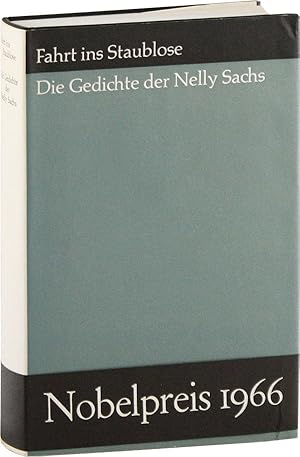 Bild des Verkufers fr Fahrt ins Staublose: Die Gedichte der Nelly Sachs zum Verkauf von Lorne Bair Rare Books, ABAA