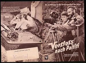 Filmprogramm Hausprogramm, Vorstoss nach Paititi, Dokumentation, Regie: Hans Ertl