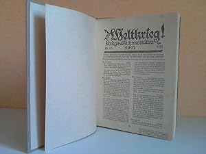 Weltkrieg Kriegs-Ruhmesblätter 1917, Nr. 133-150, 152-180
