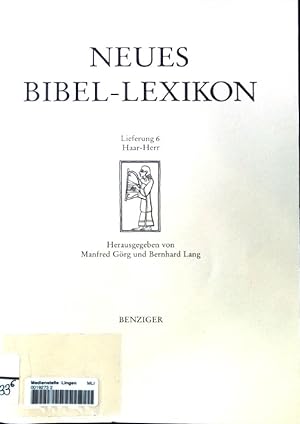 Bild des Verkufers fr Haar-Herr; Neues Bibel-Lexikon, Lieferung 6; zum Verkauf von books4less (Versandantiquariat Petra Gros GmbH & Co. KG)