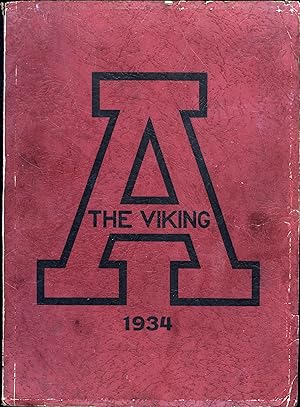 The Viking 1934 (YEARBOOK OF AMUNDSEN HIGH SCHOOL, CHICAGO -- THE COPY OF VIRGINIA SHEWFELT)