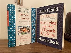 Seller image for Mastering the Art of French Cooking Vols I & II, First Editions, SIGNED for sale by CWO Books