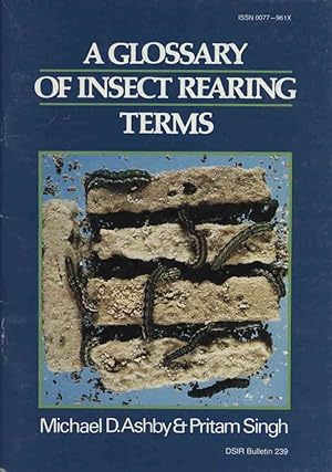 Immagine del venditore per A glossary of insect rearing terms. venduto da Andrew Isles Natural History Books