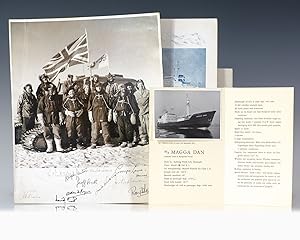 Commonwealth Trans-Antarctic Expedition Party Signed Photograph.