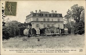 Ansichtskarte / Postkarte Saint Gratien Val dOise, Château de la Princesse Mathilde Bonaparte