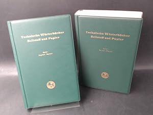 Technische Wörterbücher Zellstoff und Papier in 2 Bänden - Deutsch - Englisch - Deutsch