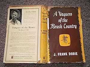 Seller image for A Vaquero of the Bush Country for sale by Jim's Old Books