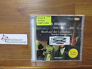 Seller image for Mord auf der Leviathan : ein Fall fr Fandorin ; Lesung mit Musik. Boris Akunin. Sprecher: Johannes Steck. Musik: Michael Ernst for sale by Antiquariat im Kaiserviertel | Wimbauer Buchversand