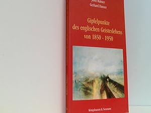 Seller image for Gipfelpunkte des englischen Geisteslebens von 1850-1950 for sale by Book Broker
