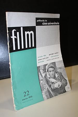 Film. Publicación de Cine Universitario. Número especial, 22. Marzo 1955.