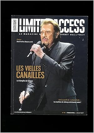 Limited access : Le magazine de Johnny Hallyday, les vieilles canailles