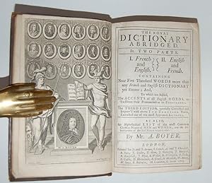 The Royal Dictionary Abridged. In two parts. I. French and English. II. English and French. The t...