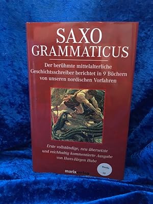 Bild des Verkufers fr Saxo Grammaticus. Mythen und Legenden. Der berhmte mittelalterliche Geschichtsschreiber berichtet in 9 Bchern von unseren nordischen Vorfahren. Nordische Mythen und Geschichte Gesta Danorum zum Verkauf von Antiquariat Jochen Mohr -Books and Mohr-