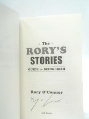 Imagen del vendedor de The Rory's Stories, Guide to being Irish a la venta por World of Rare Books