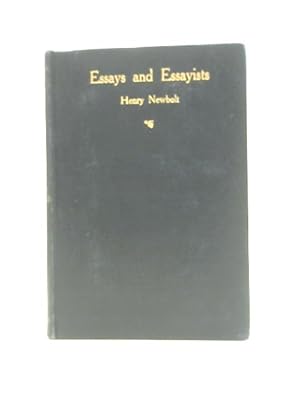 Seller image for Essays and Essayists for sale by World of Rare Books