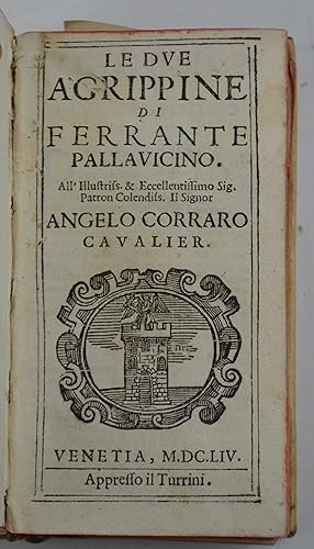 Bild des Verkufers fr Le due Agrippine& zum Verkauf von Studio Bibliografico Benacense