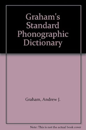 Seller image for Graham's Standard Phonographic Dictionary for sale by Redux Books