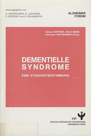 Immagine del venditore per Dementielle Syndrome Eine Standortbestimmung venduto da avelibro OHG