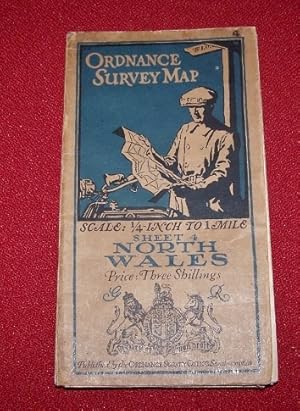 Imagen del vendedor de Ordnance Survey Quarter-Inch to 1 Mile Map Sheet 4 NORTH WALES a la venta por Antiquarian Bookshop
