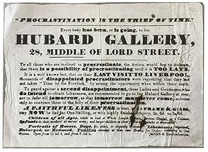 âProcrastination is the Thief of Time'. Everybody has been, or is going, to the Hubard Gallery,...