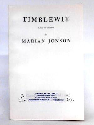Image du vendeur pour Timblewit mis en vente par World of Rare Books